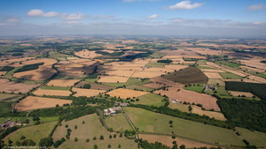  site of the Battle of Bosworth Field  from the air