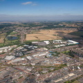 Hermitage Industrial Estate, Coalville LE67 from the air