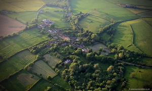 Holwell near Melton Mowbray Leicestershire aerial photograph
