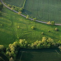 Leesthorpe Deserted Medieval Village aerial photograph