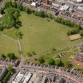 Cossington Recreation Ground Leicester from the air