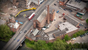 Frog Island Mill   Leicester from the air