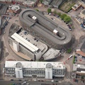 NCP Lee Circle Car Park , Leicester   from the air