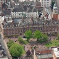 Leicester Town Hall , Leicester from the air