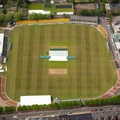 Uptonsteel County Ground, Grace Road cricket ground in Leicester from the air