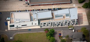 Peepul Centre Leicester from the air