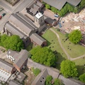 All Saints Church  Leicester from the air