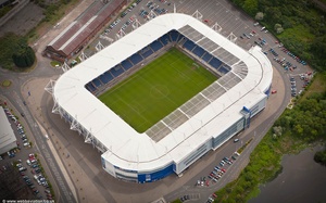 Leicester City Stadium from the air