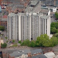  De Montfort House  Leicester from the air