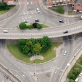  Burleys Flyover  Leicester from the air