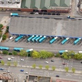 St Margaret's Bus Station , Leicester from the air