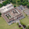 Regent College, Leicester from the air