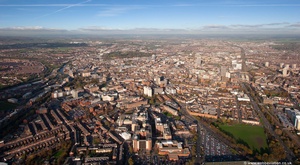 Leicester from the air
