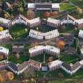 Telford Halls of Residence, Loughborough University  from the air