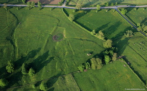 Lowesby deserted medieval village (DMV)  aerial photograph