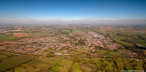 Lutterworth  from the air