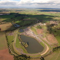 Mallory Park race track from the air