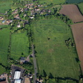  Earthworks at Thopre Arnold near Melton Mowbray Leicestershire   aerial photograph