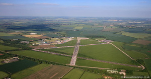 RAF Bottesford Leicestershire  from the air