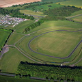 Cadwell Park race circuit  from the air