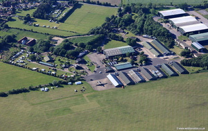 RAF East Kirkby disused from the air