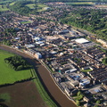 Gainsborough Lincolnshire from the air 