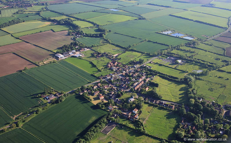  Glentham Lincolnshire from the air