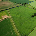  deserted medieval village ( DMV ) adjacent  New River Gate   Holbeach Drove Lincolnshire aerial photograph