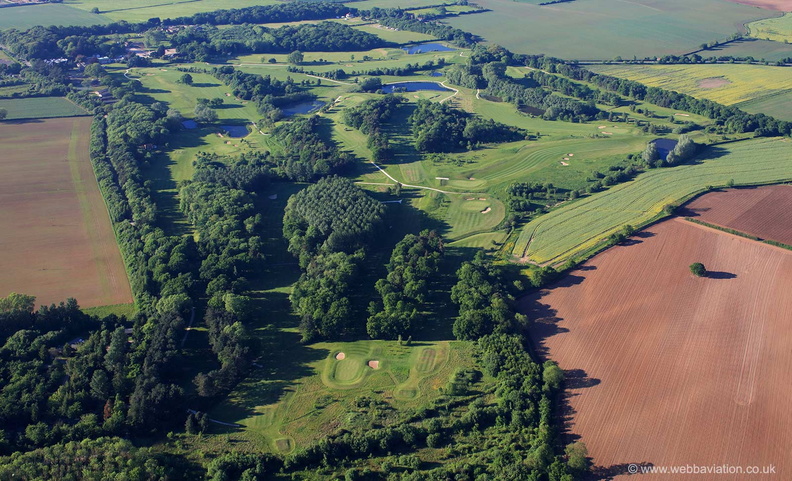 Kenwick Park Golf Club Lincolnshire  from the air