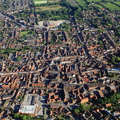 Louth Lincolnshire from the air