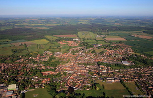  Market Rasen from the air