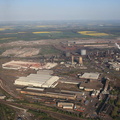Scunthorpe Steelworks aerial photograph