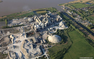  CEMEX UK Cement Ltd  South Ferriby  aerial photograph