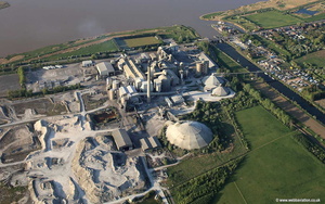  CEMEX UK Cement Ltd  South Ferriby  aerial photograph