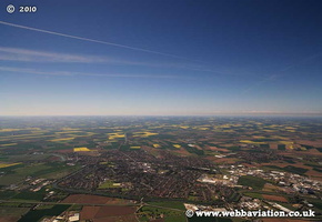 Spalding Lincs aerial photos