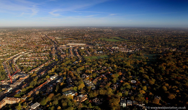 Childs Hill  London  aerial photo  