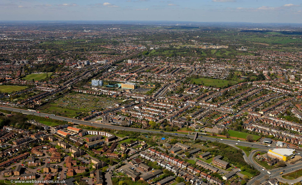 Finchley London  aerial photo  
