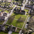 Hampstead Garden Suburb London  aerial photo  