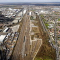 Cricklewood Depot, Midland Mainline Railway  London  aerial photo  