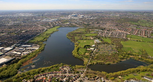 Brent Reservoir from the air