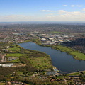 Brent Reservoir from the air