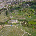 Kensal Green Cemetery  from the air