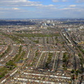 Kensal Green, London from the air