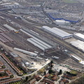  Neasden railway depot from the air