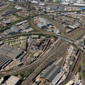 Willesden Junction London from the air