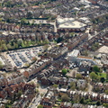 High Road Willesden London from the air