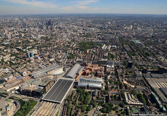 Kings Cross from the air