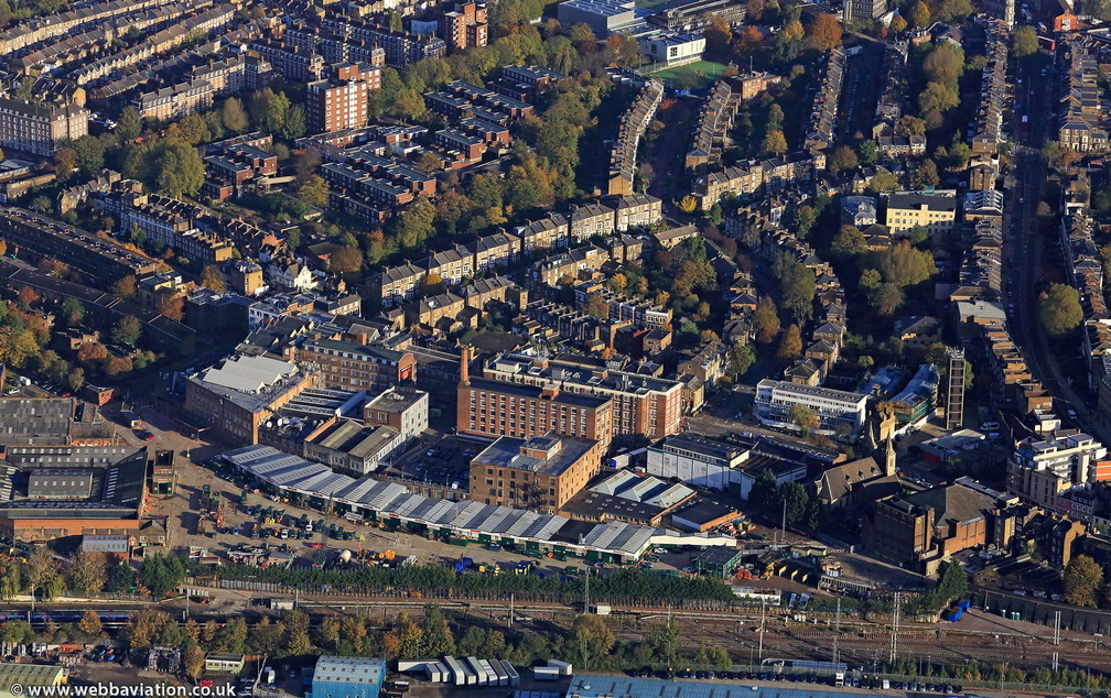 Highgate Rd Kentish Town London NW5 1TN  from the air