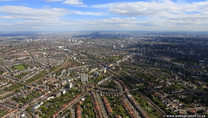 Shoot-Up Hill, London from the air