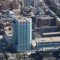 University College Hospital  London  from the air